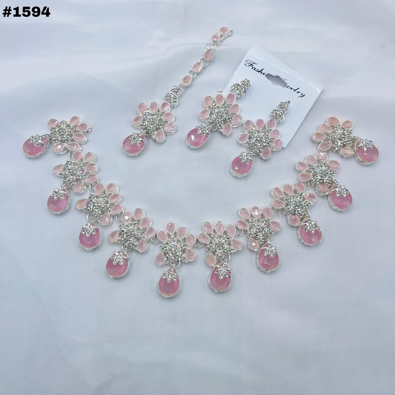 American diamond zircon set