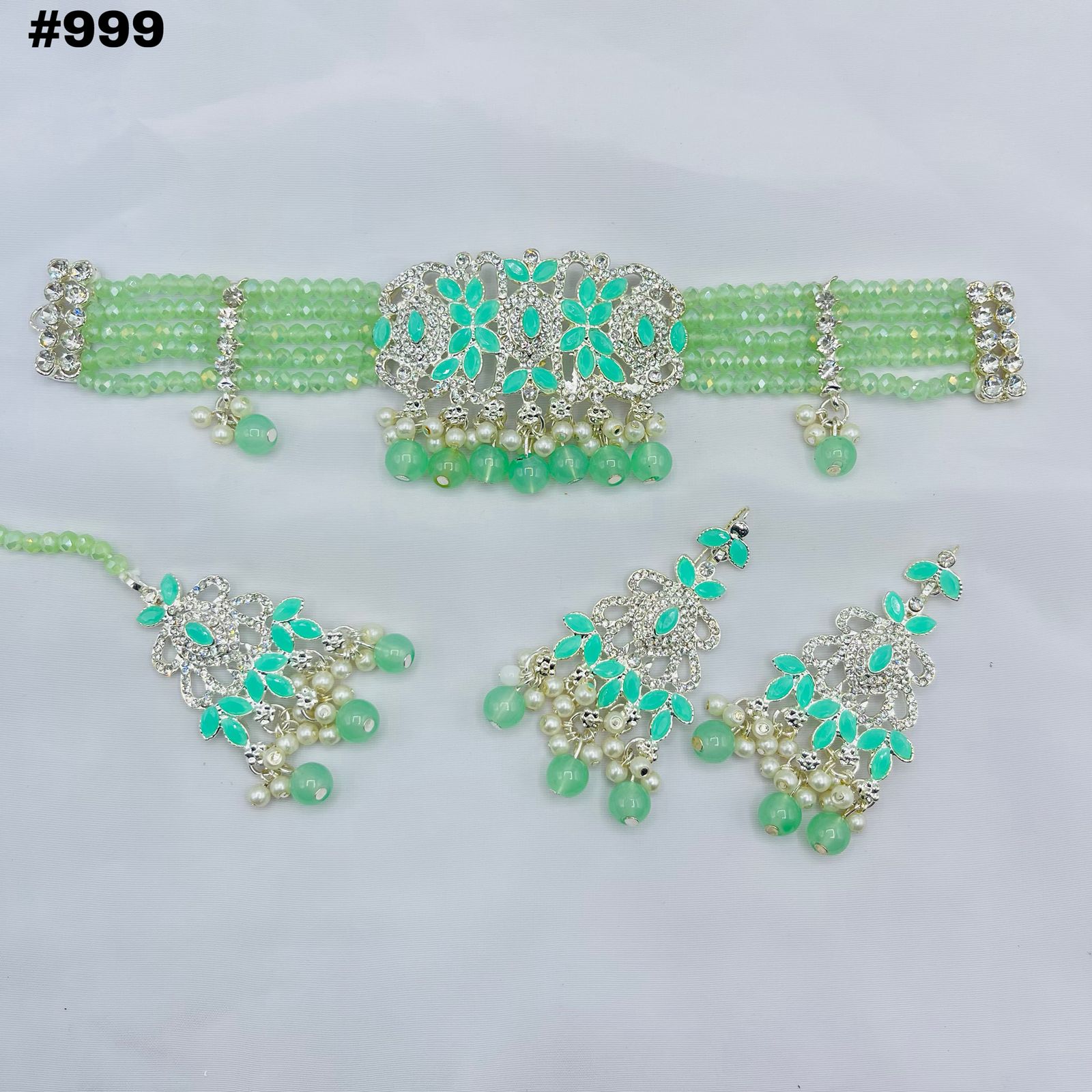 Beaded Choker Set
